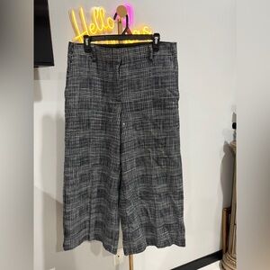 Ann Taylor Black and White Checkered Men's Dress Pants